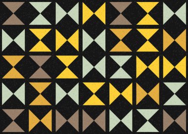 soyut geometrik desen, hesaplama sanatı illüstrasyonu