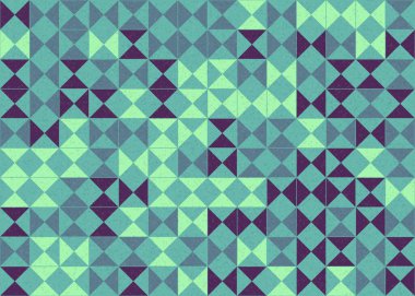 soyut geometrik desen, hesaplama sanatı illüstrasyonu