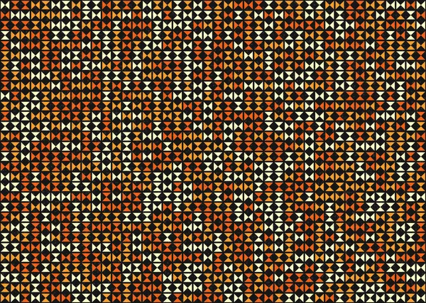 Абстрактний Геометричний Візерунок Генеративна Обчислювальна Мистецька Ілюстрація Імітація Кольорових Фігур — стоковий вектор