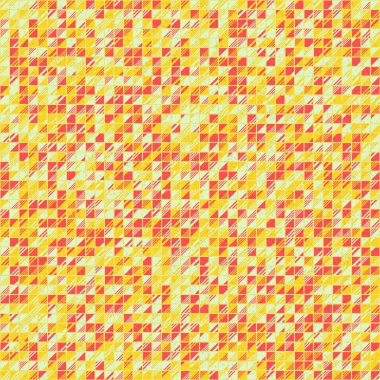 Soyut Geometrik Desen, hesaplama sanatı çizimi