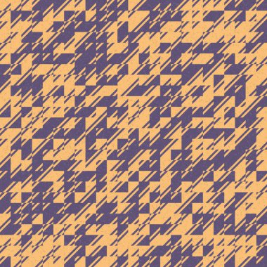 Soyut geometrik desen üretken hesaplama sanatı illüstrasyonu, fayans renk parçalarının taklidi