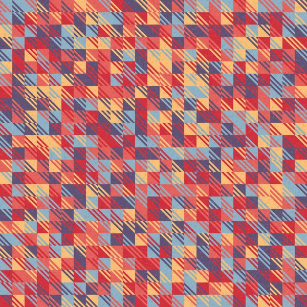 Abstrakte Geometrische Muster Generative Computergestützte Kunstillustration — Stockvektor