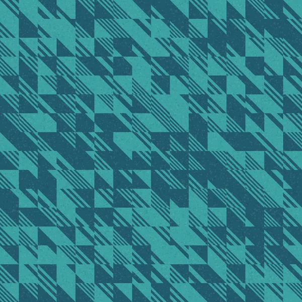 Ilustrasi Seni Komputasi Generatif Pola Geometrik Abstrak - Stok Vektor