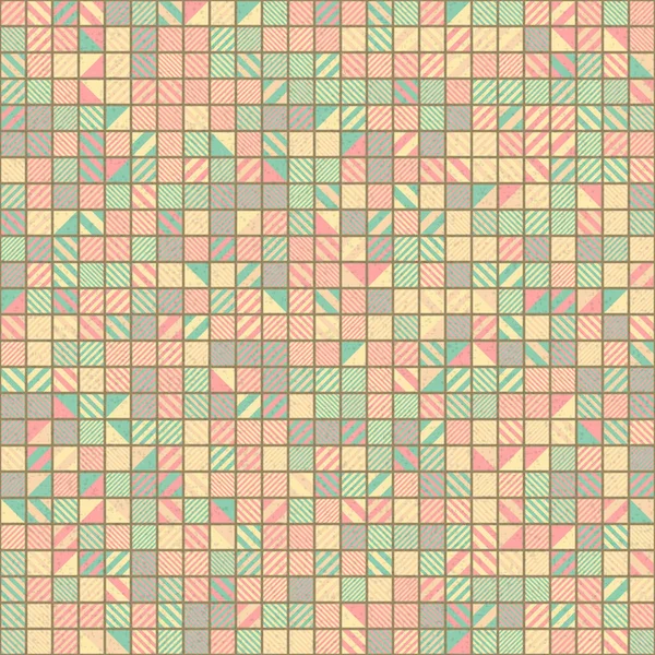 Abstrakte Geometrische Muster Generative Computergestützte Kunstillustration — Stockvektor