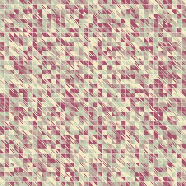 Soyut Geometrik Desen, hesaplama sanatı çizimi