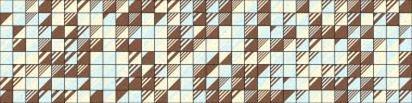 Soyut geometrik desen. Renkli vektör illüstrasyonu 