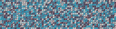 Soyut geometrik desen. Renkli vektör illüstrasyonu 