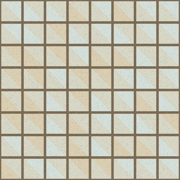Abstract Geometric Pattern Generative Computational Art Illustration Imitation Tiles Color — Stock Vector
