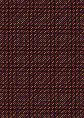 Soyut geometrik desen üretken hesaplama sanatı illüstrasyonu, fayans renk parçalarının taklidi