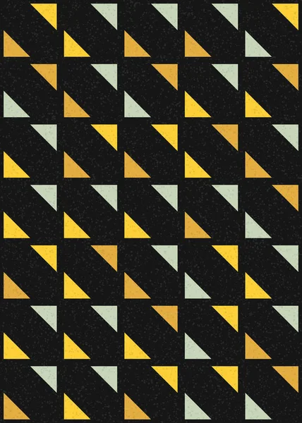 Abstrakt Färg Geometriska Mosaik Mönster Generativ Beräknande Konst Illustration Imitation — Stock vektor