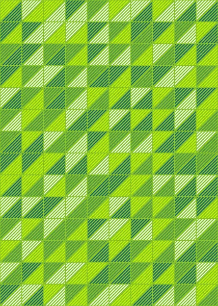 Soyut Renk Geometrik Mozaik Desen Üretici Hesaplama Sanatı Illüstrasyonu Fayans — Stok Vektör