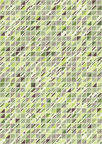 Abstrato Cor Padrão Mosaico Geométrico Arte Computacional Generativa Ilustração Imitação — Vetor de Stock