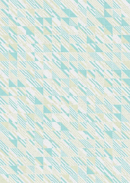 Abstrakt Färg Geometriska Mosaik Mönster Generativ Beräknande Konst Illustration Imitation — Stock vektor