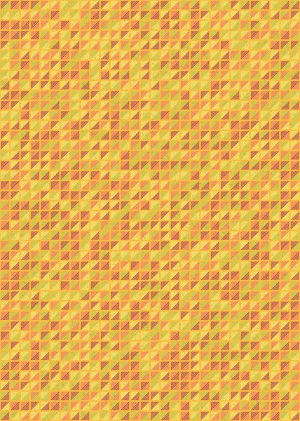 Modèle Géométrique Abstrait Mosaïque Couleur Illustration Art Computationnel Génératif Imitation — Image vectorielle