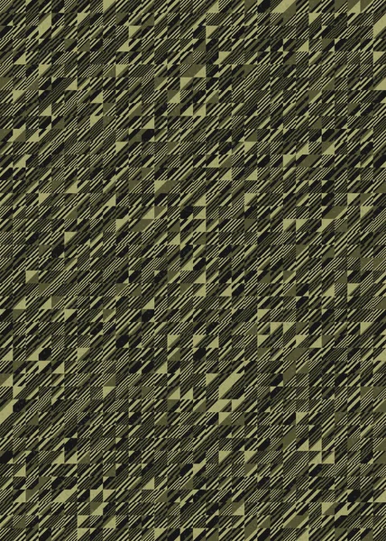 Abstrakte Farbe Geometrische Mosaik Muster Generative Computergestützte Kunst Illustration Nachahmung — Stockvektor