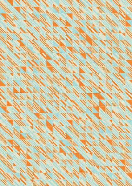 Abstrakti Väri Geometrinen Mosaiikki Kuvio Generatiivinen Laskennallisen Taiteen Kuvitus Jäljitelmä — vektorikuva