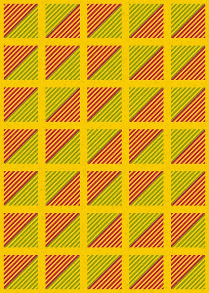 Abstrakt Farve Geometrisk Mosaik Mønster Generative Beregningsmæssige Kunst Illustration Efterligning – Stock-vektor