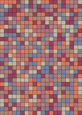 soyut geometrik desen üretken hesaplayıcı vektör sanat çizimi