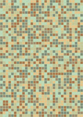 soyut geometrik desen üretken hesaplayıcı vektör sanat çizimi