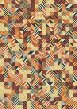 soyut geometrik desen üretken hesaplayıcı vektör sanat çizimi