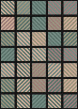 soyut geometrik desen üretken hesaplayıcı vektör sanat çizimi