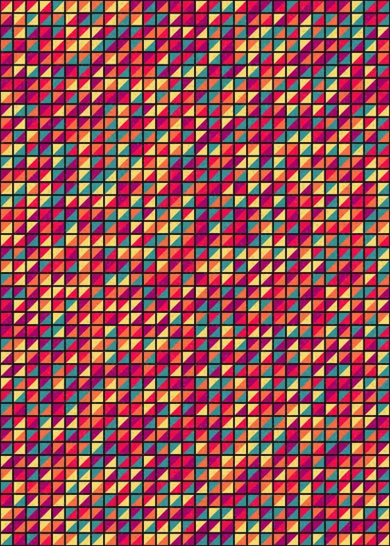 Abstrakte Geometrische Muster Generative Computergestützte Vektorgrafik Illustration — Stockvektor