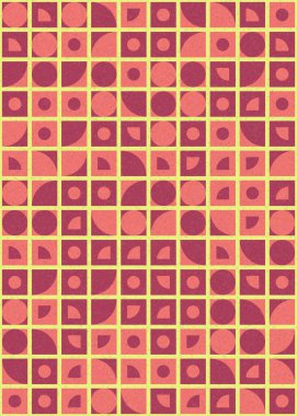 soyut geometrik desen üretken hesaplayıcı vektör sanat çizimi