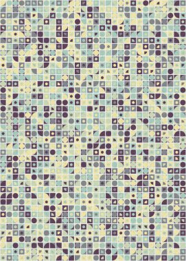 soyut geometrik desen üretken hesaplayıcı vektör sanat çizimi