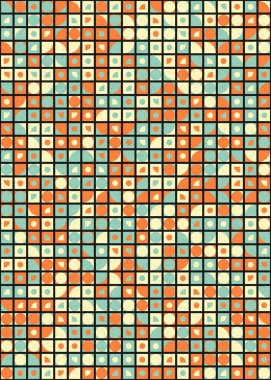 soyut geometrik desen üretken hesaplayıcı vektör sanat çizimi