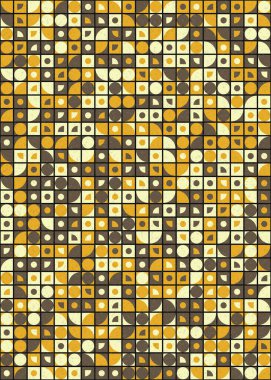 soyut geometrik desen üretken hesaplayıcı vektör sanat çizimi