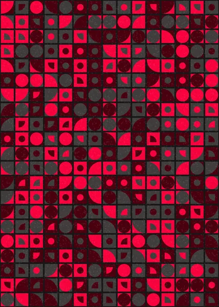 Abstracto Patrón Geométrico Generativo Vector Computacional Ilustración Arte — Vector de stock