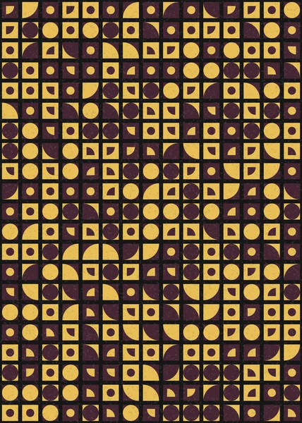 Abstract Geometrisch Patroon Generatief Computationeel Vector Kunst Illustratie — Stockvector