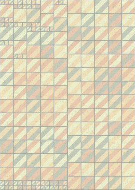 soyut geometrik desen üretken hesaplayıcı vektör sanat çizimi