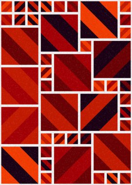 soyut geometrik desen üretken hesaplayıcı vektör sanat çizimi