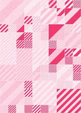 soyut geometrik desen üretken hesaplayıcı vektör sanat çizimi