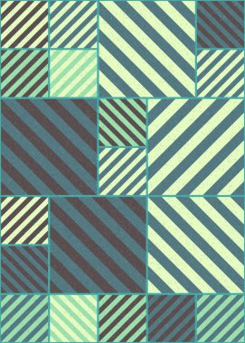 soyut geometrik desen üretken hesaplayıcı vektör sanat çizimi