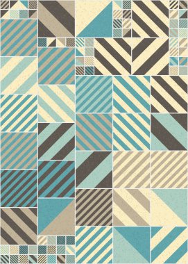 soyut geometrik desen üretken hesaplayıcı vektör sanat çizimi