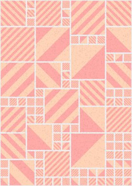 soyut geometrik desen üretken hesaplayıcı vektör sanat çizimi