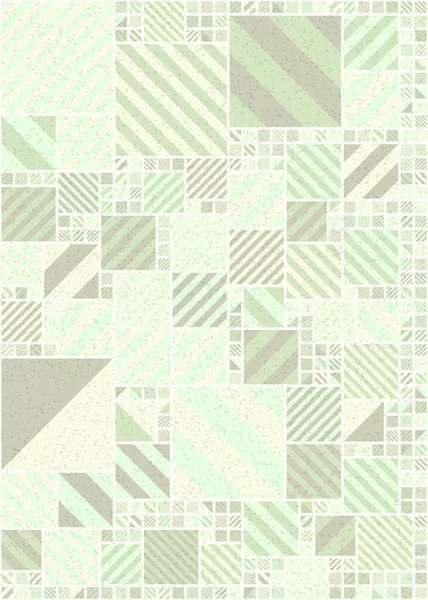 Abstrakte Geometrische Muster Generative Computergestützte Vektorgrafik Illustration — Stockvektor