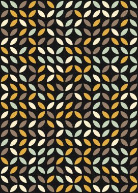 soyut geometrik desen üretken hesaplayıcı vektör sanat çizimi