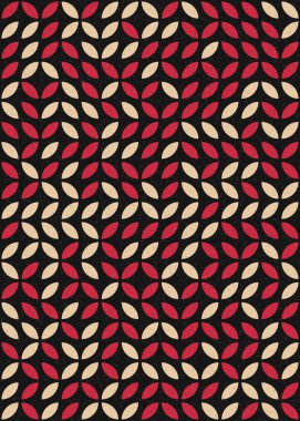 soyut geometrik desen üretken hesaplayıcı vektör sanat çizimi