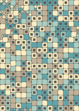 soyut geometrik desen üretken hesaplayıcı vektör sanat çizimi