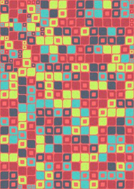 soyut geometrik desen üretken hesaplayıcı vektör sanat çizimi