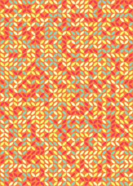 soyut geometrik desen üretken hesaplayıcı vektör sanat çizimi