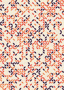 soyut geometrik desen üretken hesaplayıcı vektör sanat çizimi