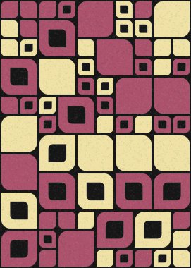 soyut geometrik desen üretken hesaplayıcı vektör sanat çizimi