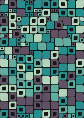 soyut geometrik desen üretken hesaplayıcı vektör sanat çizimi