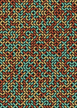 soyut geometrik desen üretken hesaplayıcı vektör sanat çizimi