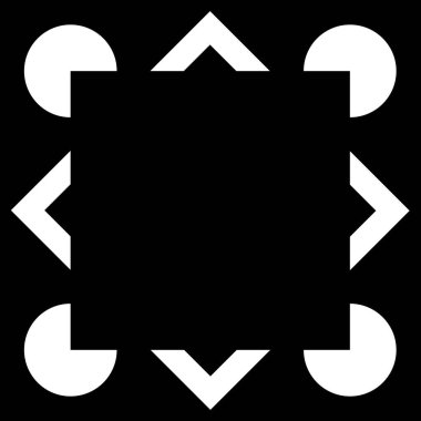 Kanizsa Geometrik figürler İllüzyon çizimi