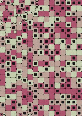 soyut geometrik desen üretken hesaplayıcı vektör sanat çizimi